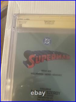 Superman #19 CGC (Yellow) 9.8 WP Supergirl Cover by Nathan Szerdy (2024)