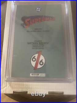 Superman #19 CGC (Yellow) 9.8 WP Supergirl Cover by Nathan Szerdy (2024)
