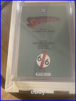 Superman #19 CGC (Yellow) 9.8 WP Supergirl Cover by Nathan Szerdy (2024)