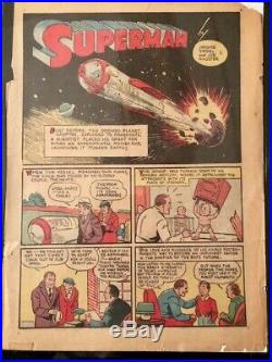 Superman #1 1939 Cgc Ng Unrestored Very Rare Lowest Priced Book On Market