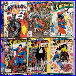 Superman 1-51 + Annual 1 2 Special 1 DC Comics 1985 John Bryne