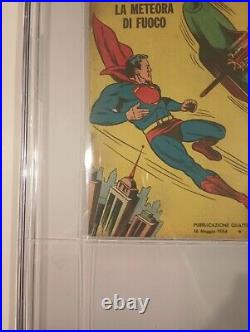 Superman #1 CGC 3.5 Comic Book Italian Variant 1954 Investment Very Scarce