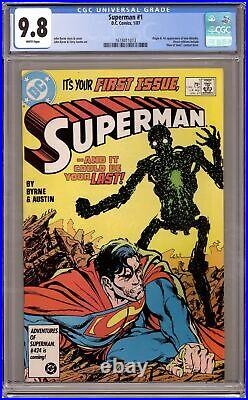 Superman #1 CGC 9.8 1987 1618411013