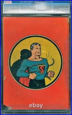 Superman #1 Cgc 2.0 Cr/ow Pages // Origin Of Superman + Golden Age Grail