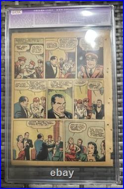 Superman #1 Comic Page 20 1939 Golden Age CGC Purple Label DC Comics