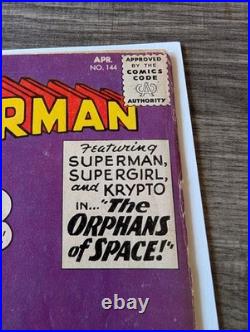 Superman #1 DC Comics Orphans of Space Krypton Cover in good to good plus
