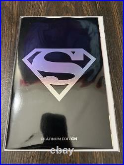 Superman #1 Exclusive Platinum Black Foil Edition Variant Supercorp Lex Luther