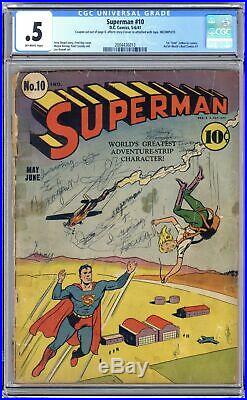 Superman (1st Series) #10 1941 CGC 0.5 2004436013