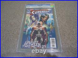 Superman #202 Cgc 9.8 White Pages Michael Turner Art