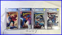 Superman 204 205 210 214 All First Prints and CGC 9.8 Lee