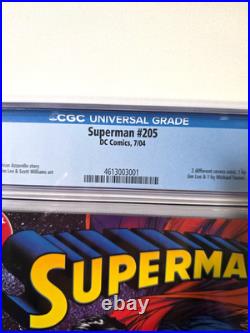 Superman 204 205 210 214 All First Prints and CGC 9.8 Lee