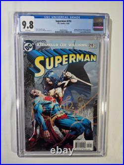 Superman 204 205 210 214 All First Prints and CGC 9.8 Lee
