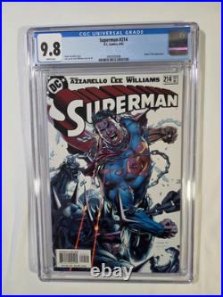 Superman 204 205 210 214 All First Prints and CGC 9.8 Lee