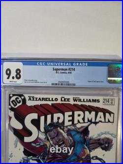 Superman 204 205 210 214 All First Prints and CGC 9.8 Lee
