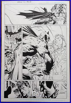 Superman #210, Pg. 13 Jim Lee Original Comic Book Art