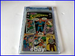 Superman 217 Cgc 9.4 White Pages Giant Famous Firsts DC Comics 1969