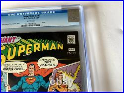 Superman 217 Cgc 9.4 White Pages Giant Famous Firsts DC Comics 1969