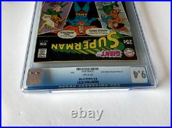 Superman 217 Cgc 9.4 White Pages Giant Famous Firsts DC Comics 1969