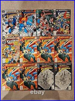 Superman #219-714 Plus Annuals Specials Short Box Lot of 163