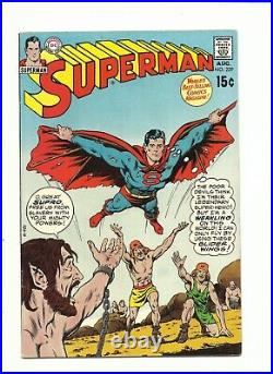 Superman #229 DC Comic Bronze Age Aug 1970 Near Mint