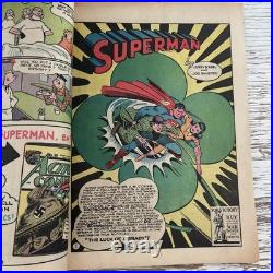 Superman #22 (1943)- DC Fred Ray Cover Art Golden Age Comic