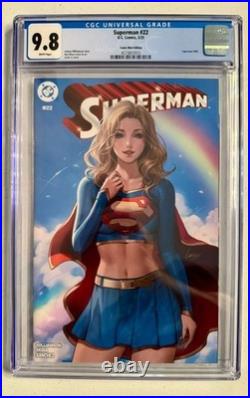 Superman #22 (2025) Leirix Li Exclusive Variant. Ltd 800. CGC 9.8