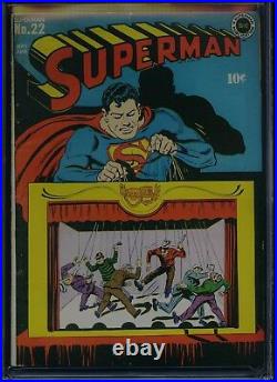 Superman #22 Cgc-5.5, Ow-w