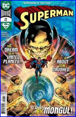 Superman #22 cover art Ivan Reis Joe Prado Bendis pencils & inks