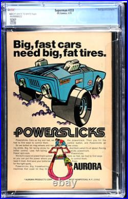 Superman #233 (1971) CGC 6.5 Kryptonite Nevermore