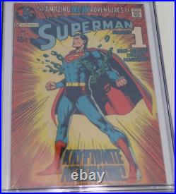 Superman 233 CGC 5.5 Neal Adams Cover 1971 DC Comics Clark Kent