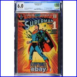 Superman #233 CGC 6.0 Iconic Neal Adams Cover