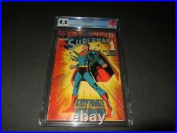 Superman 233 CGC 8.0 VF, Classic Neal Adams cover (DC 1971)