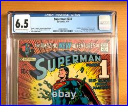 Superman #233 Cgc 6.5/dc Comics 1971/neal Adams Cover Art