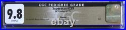 Superman #239 CGC 9.8 Winnipeg Collection withCOA! Curt Swan Cover! Highest