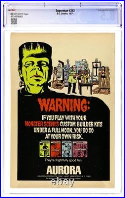 Superman #243 CGC 8.5 1971 4554976005