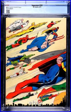 Superman #252 CGC 6.5 DC 1972 Wraparound Cover Neal Adams Cover