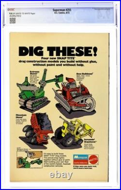 Superman #255 CGC 9.4 1972 4539527012