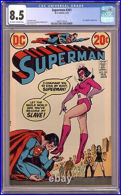 Superman #261 CGC 8.5 1973 4447112014