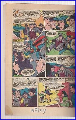Superman #26 DC Jan/feb 1944 Classic Wwii Propaganda Cover Lois Lane App Vg/fn