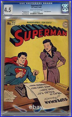 Superman #27 CGC 4.5 1944 1093145001