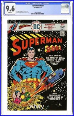 Superman #300 CGC 9.6 1976 4697039006