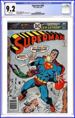 Superman #302 CGC 9.2 1976 1250385005