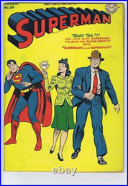 Superman #30 DC 1944