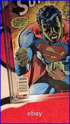 Superman #317 1977 CGC 9.6 WHITE Pages Neal Adams Classic Cover Kryptonite