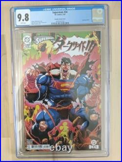 Superman #34 CGC 9.8 Mario Foccillo Cover E Variant Manga DC 2026