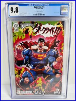 Superman #34 CGC 9.8 Mario Foccillo Cover E Variant Manga DC 2026