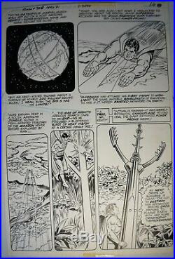 Superman #358 Page 11 Supes in Action by CURT SWAN & FRANK CHIARAMONTE (1981)