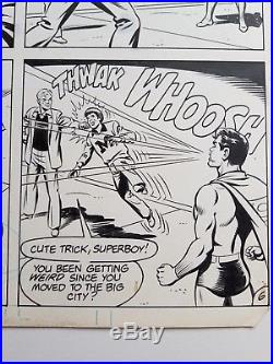Superman 373 page 6 Original art Curt Swan / Dave Hunt