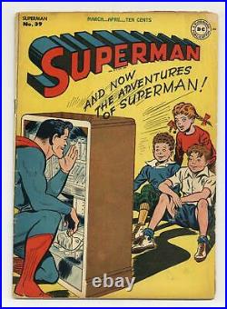 Superman #39 GD 2.0 RESTORED 1946