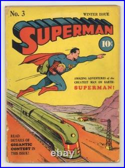 Superman #3 PR 0.5 1939